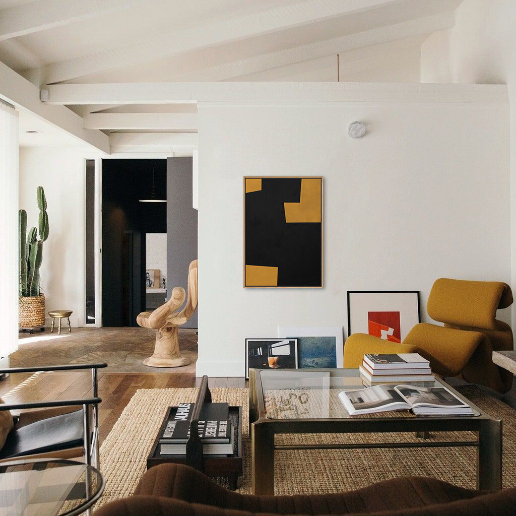 Original abstract painting, B07