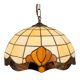 Suspension en vitrail style Tiffany, vintage  Honsel Allemagne