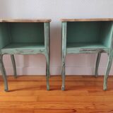 Weathered nightstands