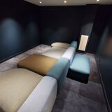 Modular sofa made of medley lapalma fabric