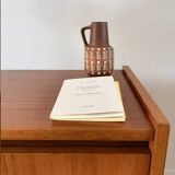 Scandinavian teak dressing table chest of drawers, Danish design, 1960s