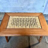 Audoux and Minet coffee table, 1950, vintage