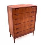 Teak chest of drawers, Denmark, 1960