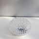 Vintage ceiling lamp glass molded