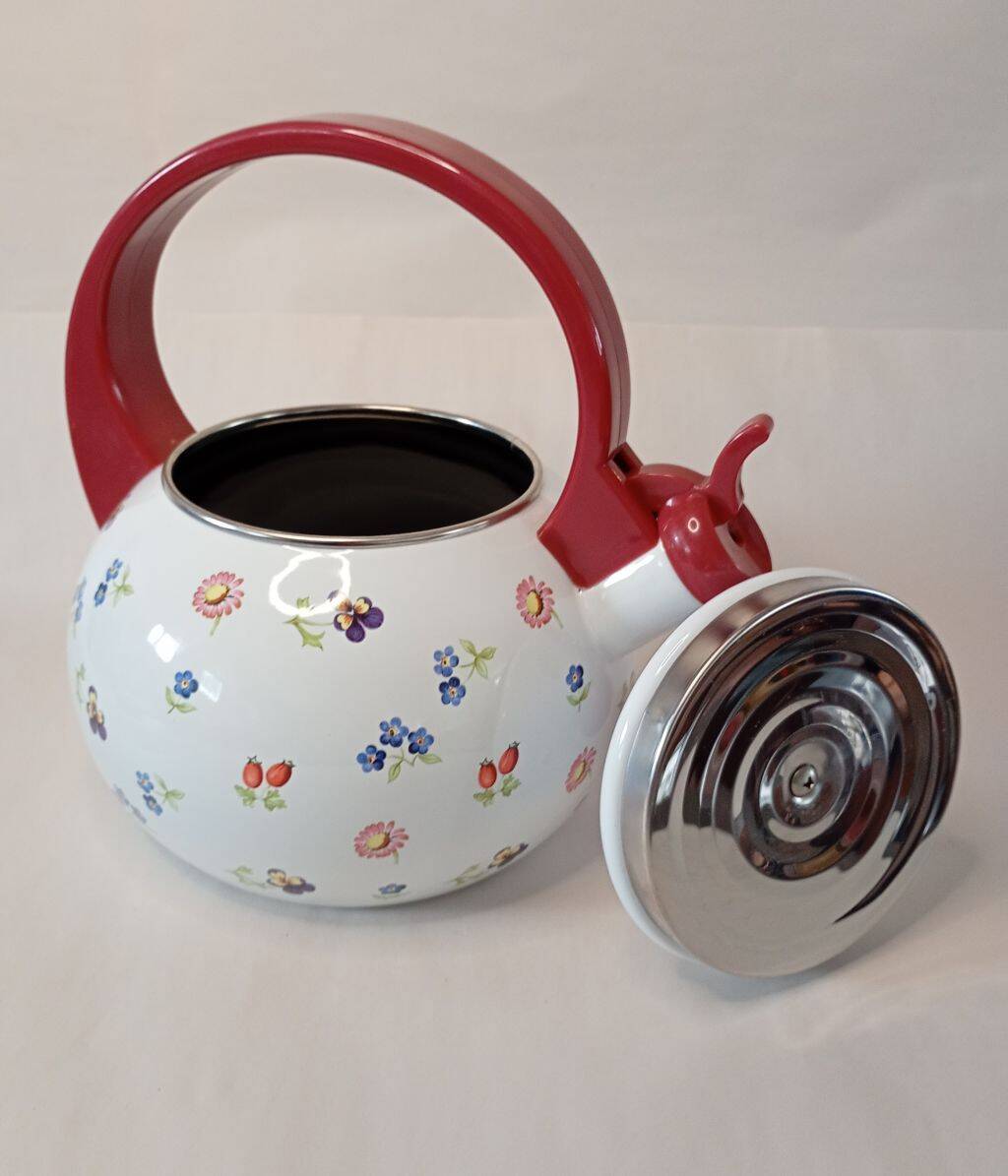Bouilloire en émail Villeroy & Boch Petite Fleur