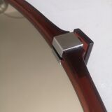 Oval swivel wall mirror design Allibert, 1970