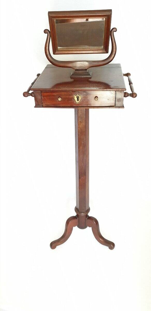 19th century mahogany barber's chair