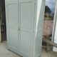 Green Parisian wardrobe