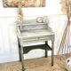 Coiffeuse ancienne plateau marbre 