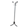 Vintage metal coat rack with 6 hooks