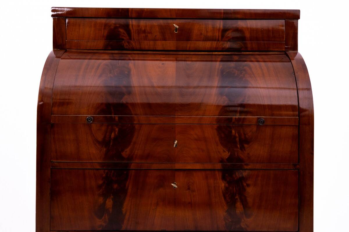 Mahogany secretary, Northern Europe, late 19th century.