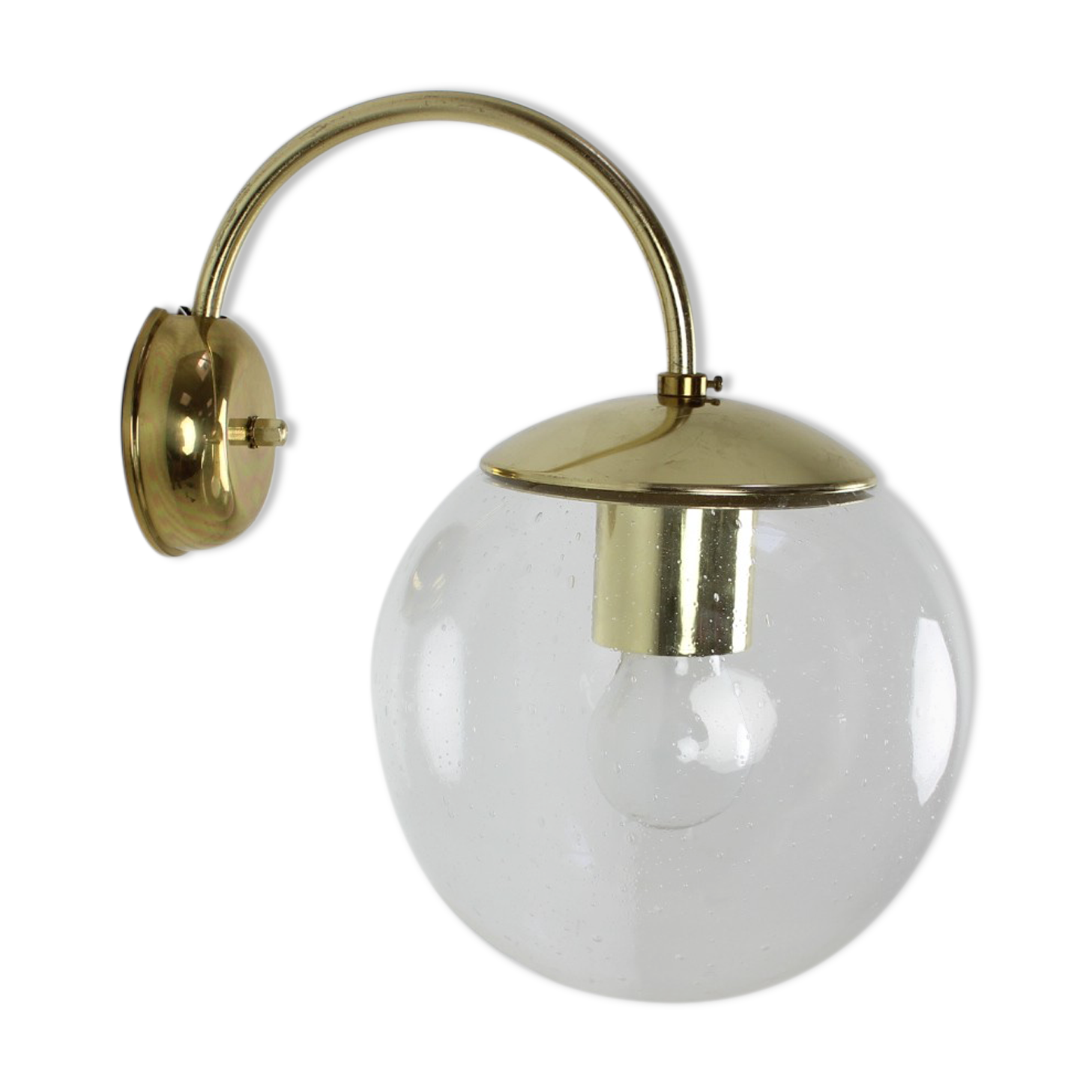 Mid-century wall lamp/ Kamenický Šenov, 1970's.