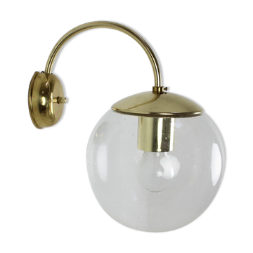 Mid-century wall lamp/ Kamenický Šenov, 1970's.