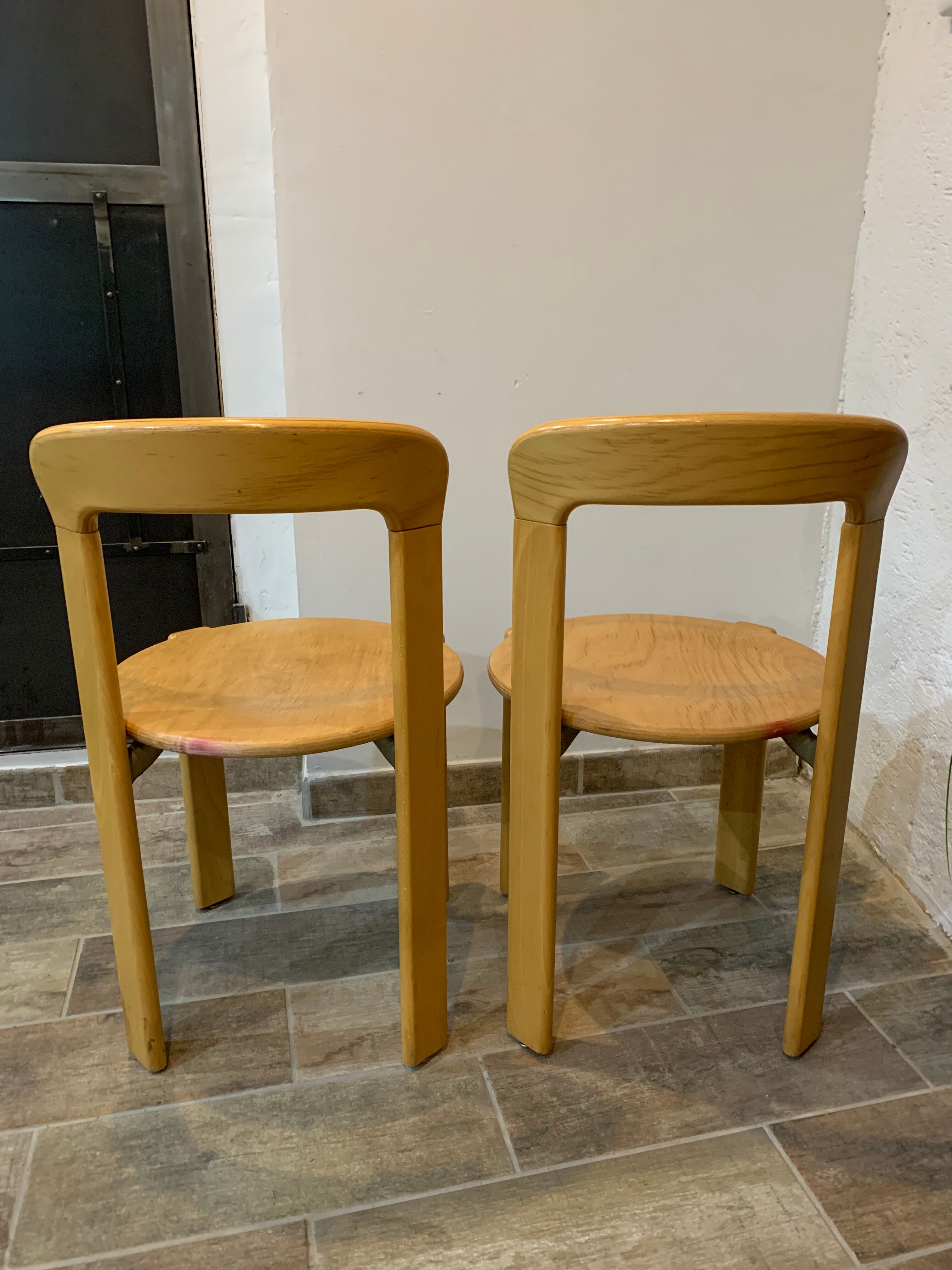 Pair of chairs Bruno Rey