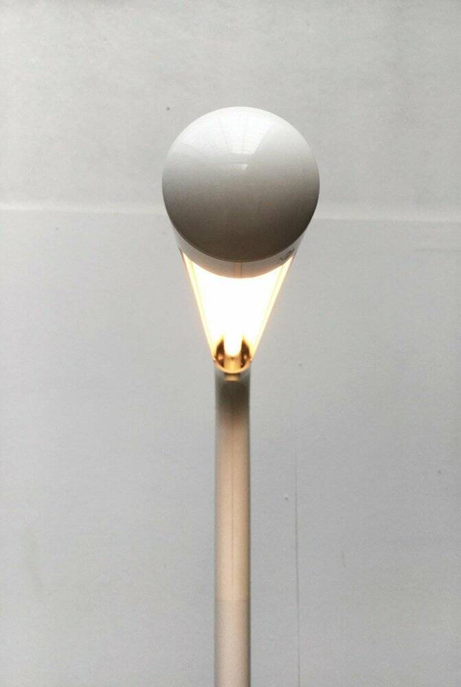 Floor lamp with a tube design from the Swedish Space Age mid-century by Anders Pehrson for Ateljé Lyktan, 1960s.