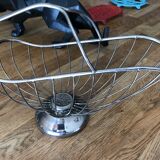 Silver metal bottle holder