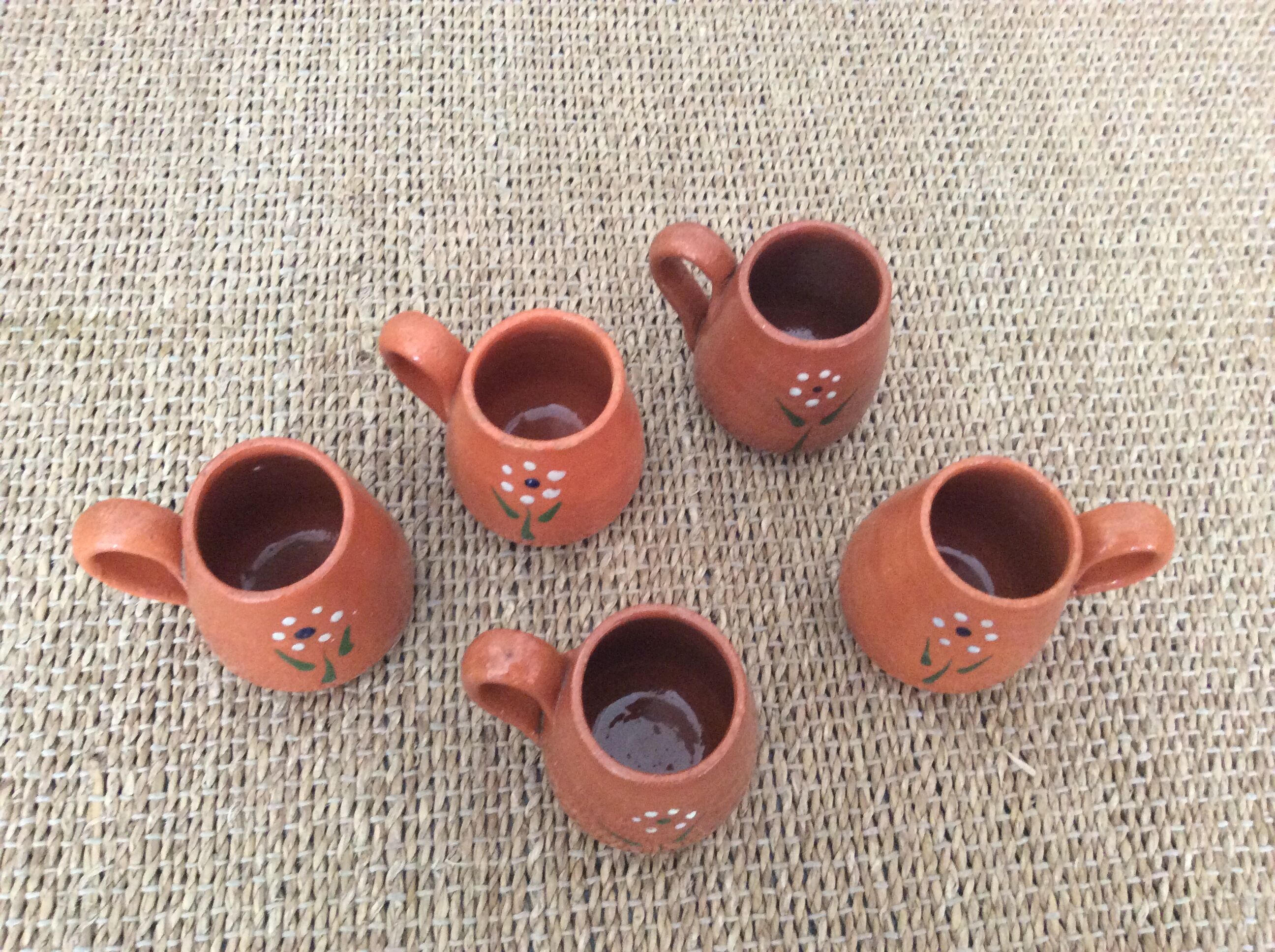 Série de 5 tasses à café