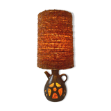Ceramic and wool lamp for Accolay