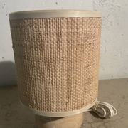 Lampe boule en bois