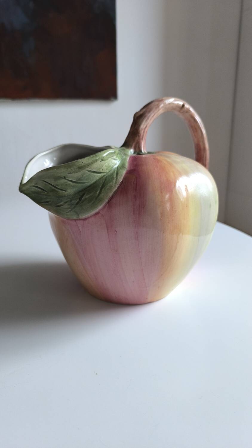 Large bassano pitcher (italy) vintage