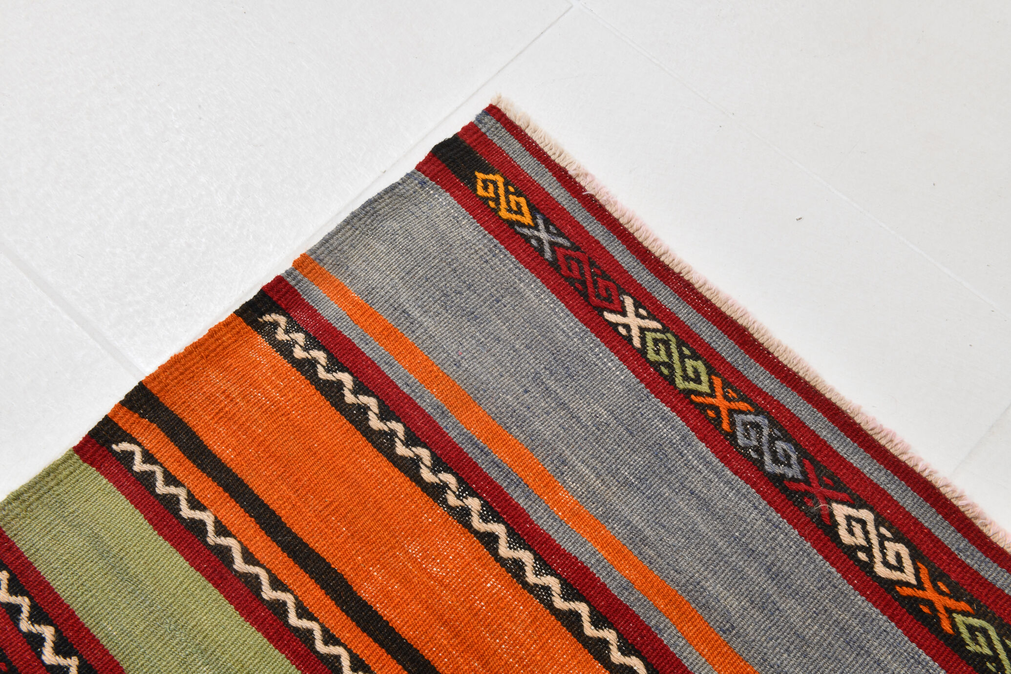 5x7 Kilim Handwoven Rugs, 158x225Cm