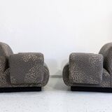Modular lounge chairs/sofa by Eberhard Geißler, Oelsa, Germany, 1970s