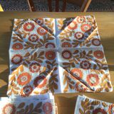 Nappe et serviettes seventies
