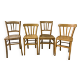 Set of 4 mismatched bistro chairs (Luterna...)