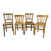 Set of 4 mismatched bistro chairs (Luterna...)