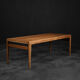 Vintage Classic Mid-Century Scandinavian Modern Teak Coffee Table with Pull-Out Tops