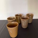 Digoin stoneware cups