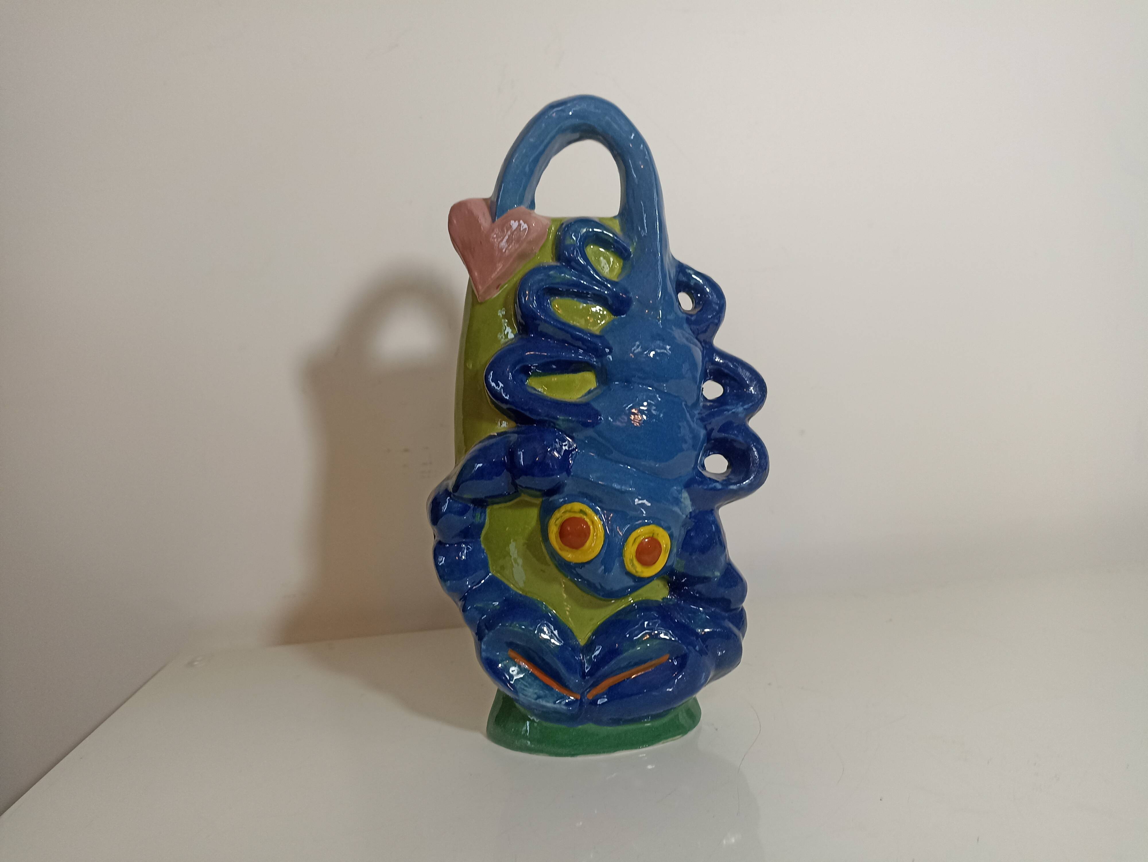 20th century designer ceramic vase Sandra Corina Paris