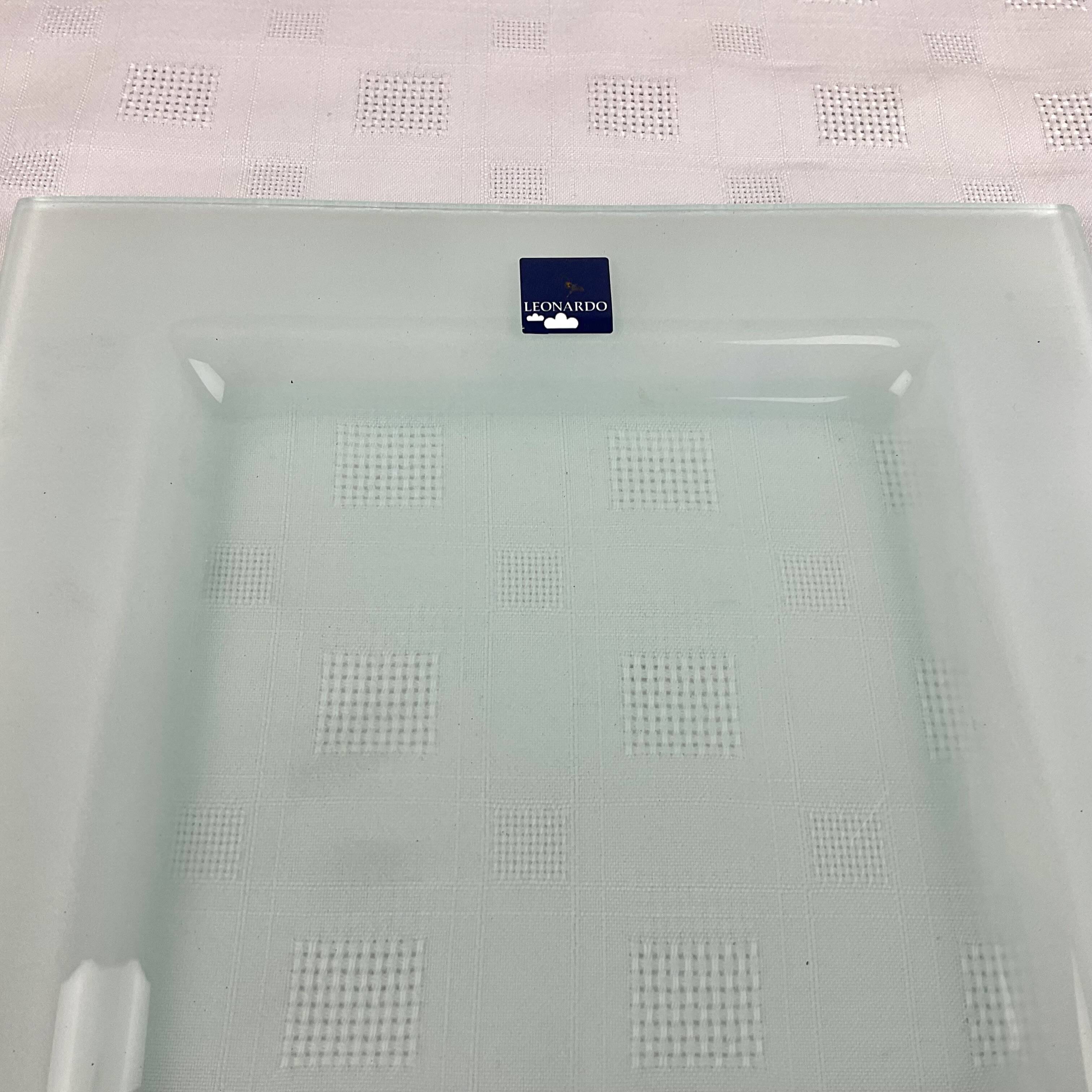 Cendrier/Vide poches design en verre Leonardo