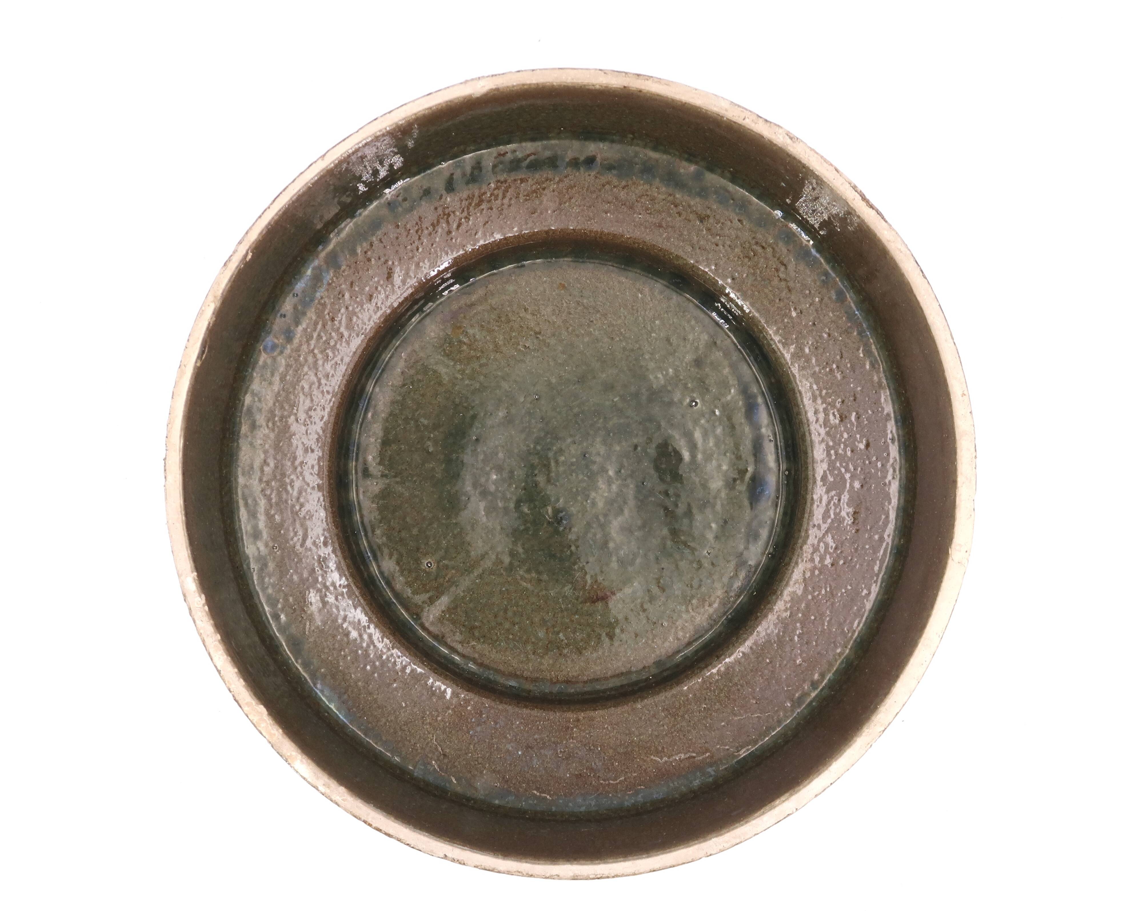 Ceramic planter pot cover, 1950s