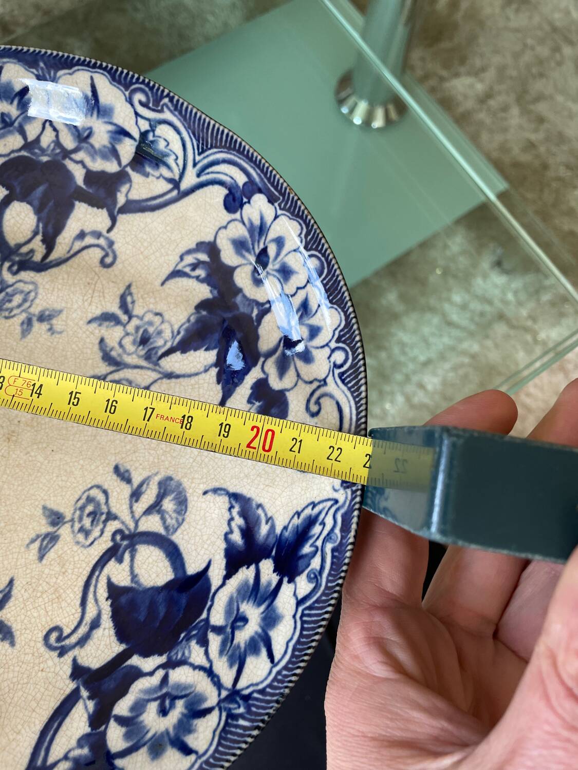 2 19th century compote bowls from Creil Montereau