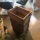Old industrial type boxes all in wood