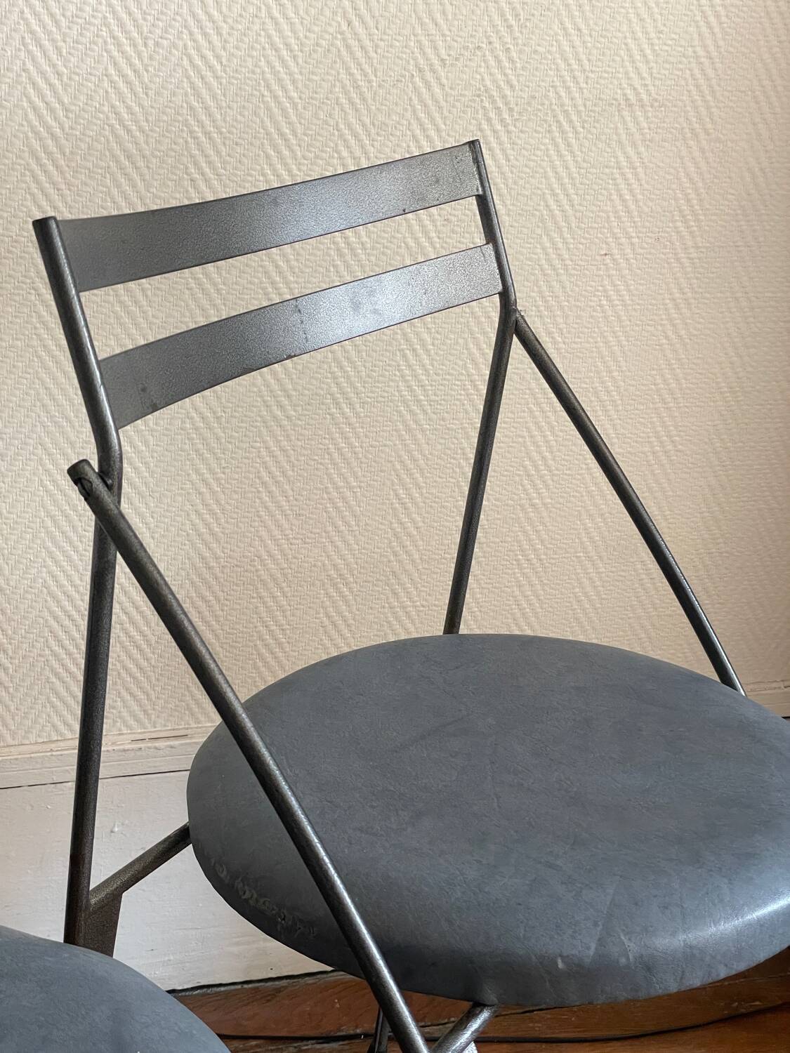 Paire de chaise pliante, 1980