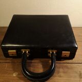 Black leather case