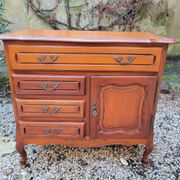 Commode en merisier massif Louis XV