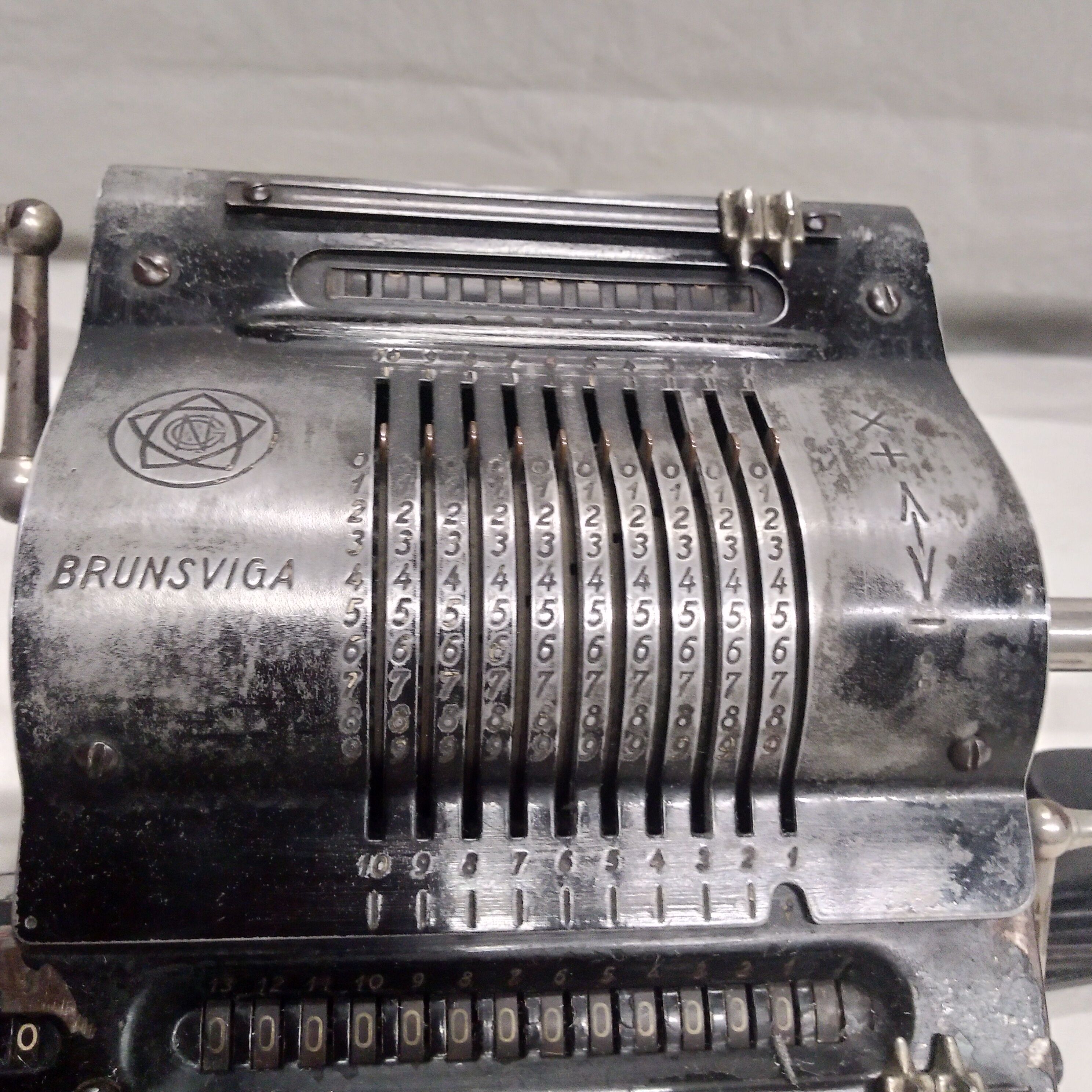 Brunsviga calculating machine circa 1900