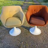 Pair of Vintage Armchairs from the 70s