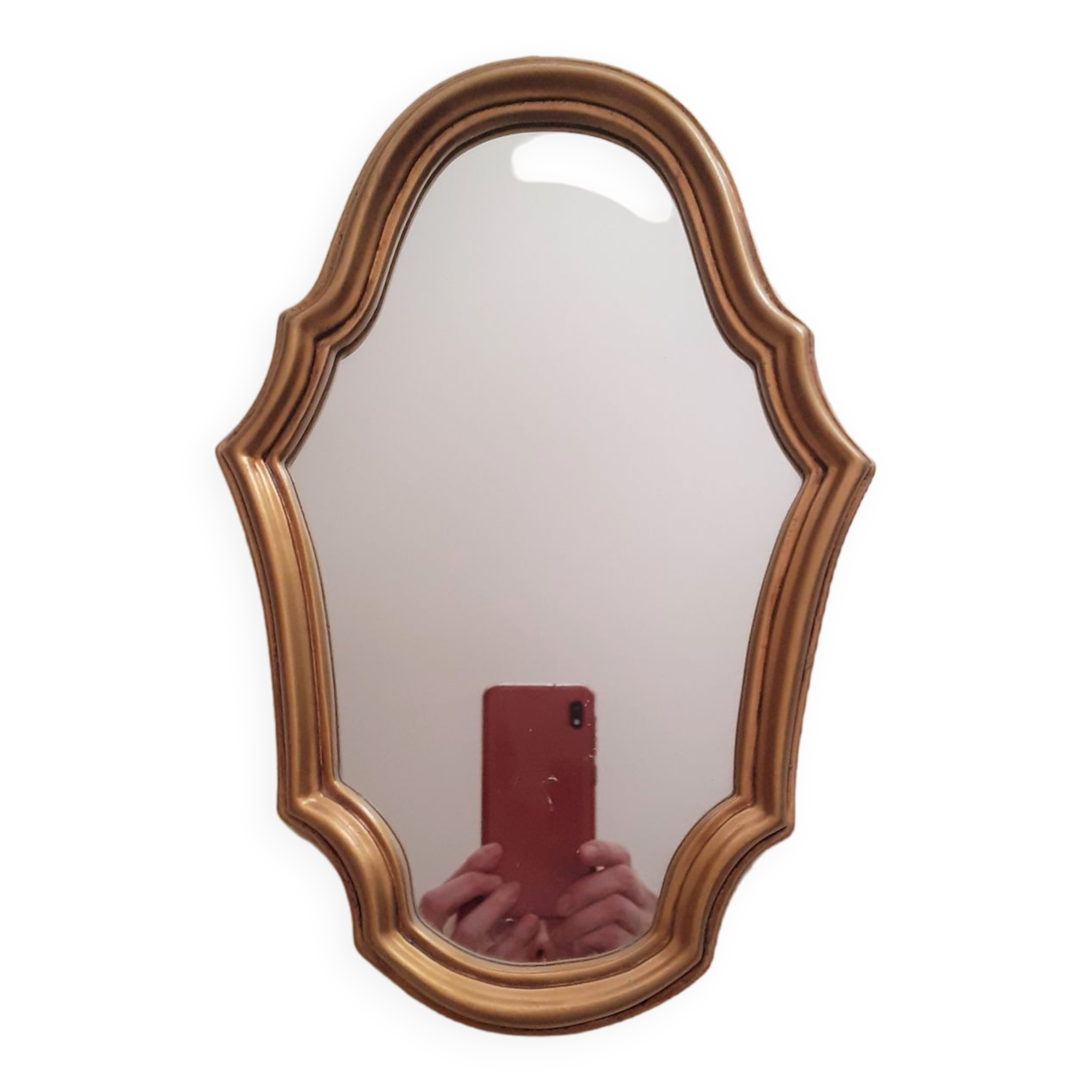 Wood mirror 32x21cm