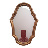 Wood mirror 32x21cm