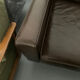 4 seater genuine leather sofa
