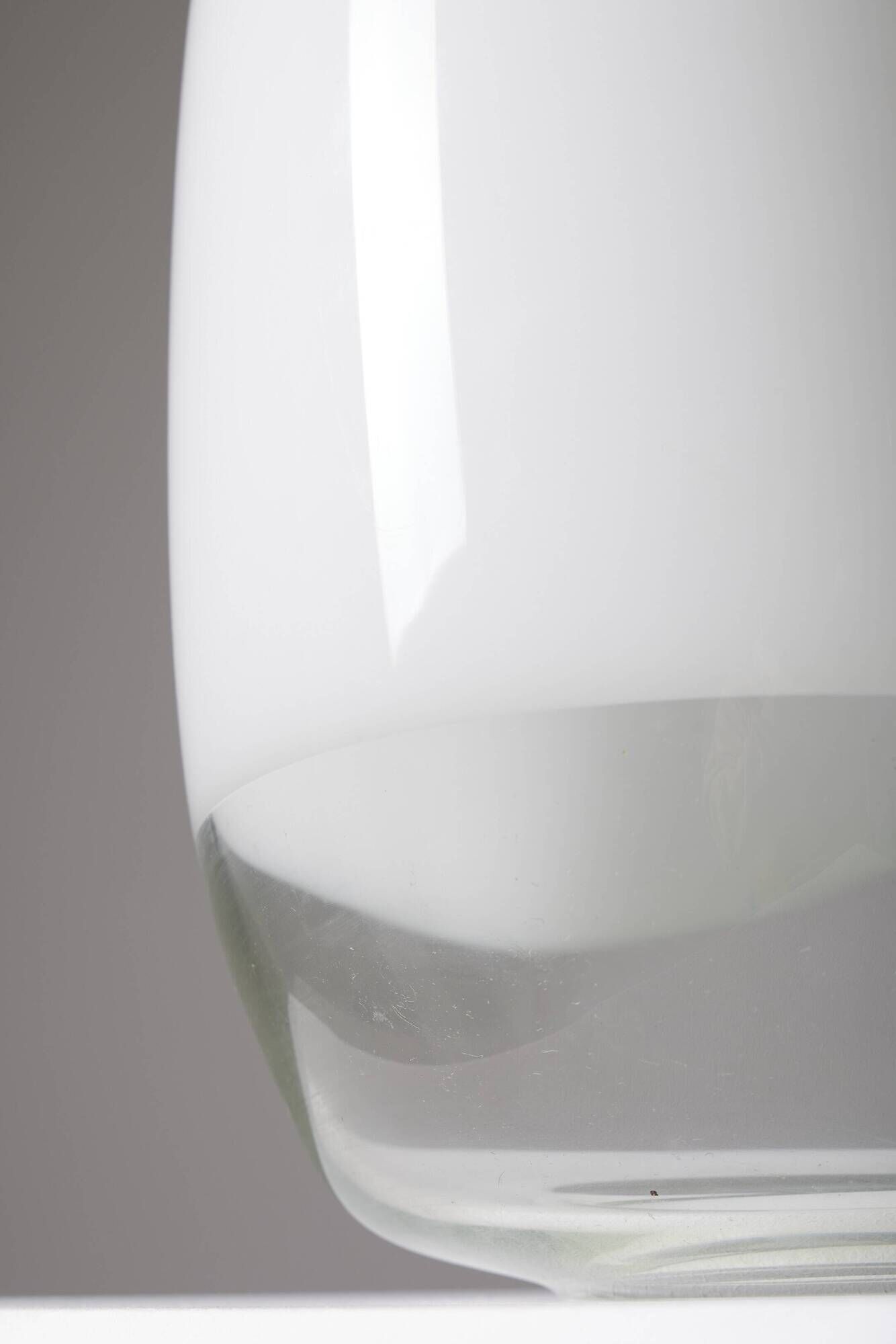 Pair of nessa lamps in murano glass, gino vistosi, 1970s