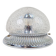 Vintage Ceiling Lamp in Chrome Glass from Hillebrand Lighting, 1960s