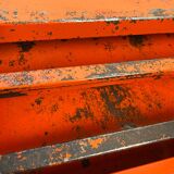 Tool box - workshop maid - vintage orange