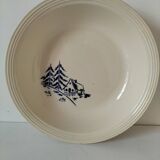 Large Moulin des Loups St Amand Frédéric model dish