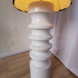 Vintage Dumler & Breiden Floor Lamp: German Pop Art Zebra Shade