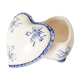 Small box of earthenware in the shape of a Heart, signed LBP limoges